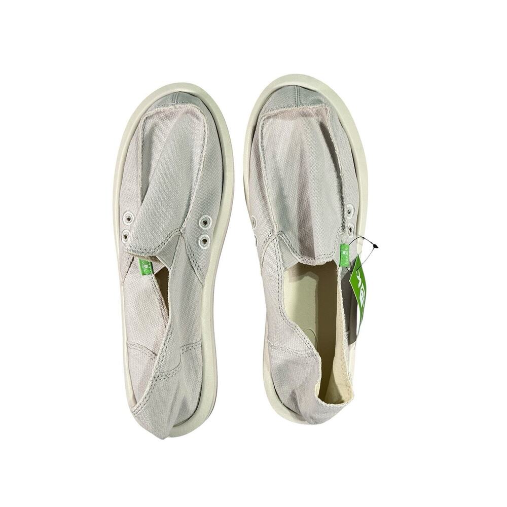 Sanuk Women's Donna Soft Top ST Hemp White Slip On Shoes Size 9 New NWT